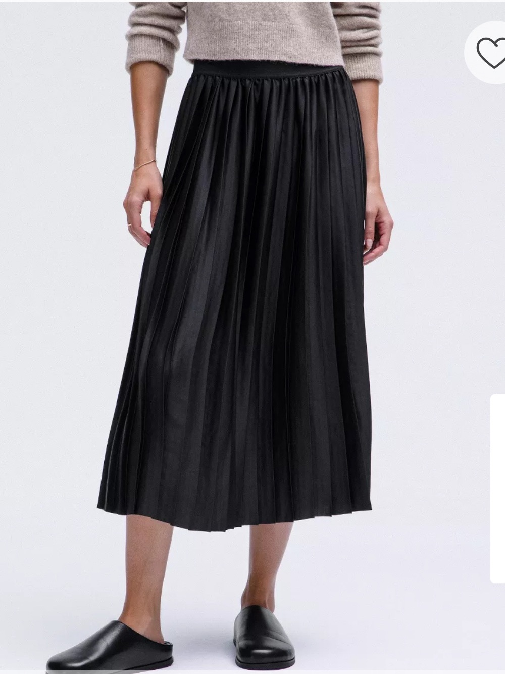LULULEMON PLEATED MIDI SKIRT